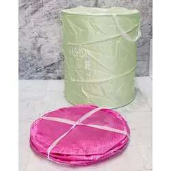 سبد لاندری استوانه تاشو کد 110625