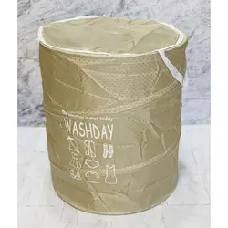 سبد لاندری استوانه تاشو کد 110625