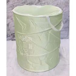 سبد لاندری استوانه تاشو کد 110625