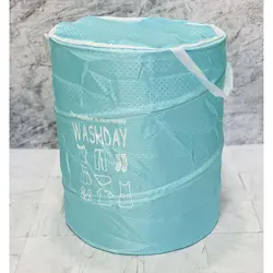 سبد لاندری استوانه تاشو کد 110625