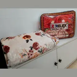 پتو دو نفره خارجی RELEX دو رو _ کد 13007