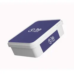 ظرف یکبار مصرف مایکروویوی 666 شفاف طب پلاستیک