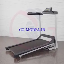 مدل سه بعدی دستگاه بدنسازی تردمیل | سی جی مدل مرجع اموزش و ابجکت سه بعدی