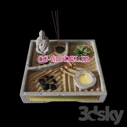 مجموعه آبجکت pro 3dsky لوازم دکوری و آشپزخانه و گیاهان| سی جی مدل