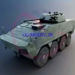 مجموعه مدلهای سه بعدی وسایل نظامی archmodels vol 84 سی جی مدل