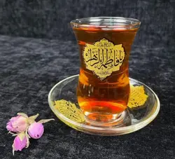 استکان هیأتی کیفیت درجه 1دسته 6تایی