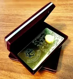نگین متبرک حرم اباالفضل العباس(ع)