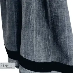 شال مزونی ذغالی برند موناسا مدل ۱۲۲