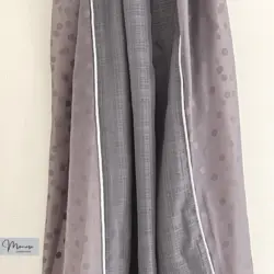 شال مزونی طوسی برند موناسا مدل 82