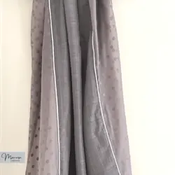 شال مزونی طوسی برند موناسا مدل 82