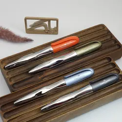 خودکار فابرکاستل نایس سبز زیتونی 149608 FABER-CASTELL nice pen Metallic twist ballpoint pen olive green - نوشت افزار بابک