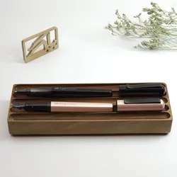 خودنویس فابرکاستل هگزو رزگلد 150530 FABER-CASTELL Hexo Fountain Pen pink - نوشت افزار بابک