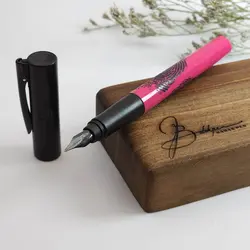 خودنویس فابرکاستل رایتینک پرینت صورتی 149360 FABER-CASTELL WRITink Print pink Fountain Pen - نوشت افزار بابک