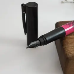 خودنویس فابرکاستل رایتینک پرینت صورتی 149360 FABER-CASTELL WRITink Print pink Fountain Pen - نوشت افزار بابک