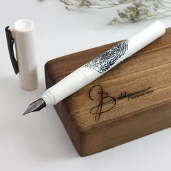 خودنویس فابرکاستل رایتینک پرینت 149340 FABER-CASTELL WRITink Print White Fountain Pen - نوشت افزار بابک