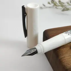 خودنویس فابرکاستل رایتینک پرینت 149340 FABER-CASTELL WRITink Print White Fountain Pen - نوشت افزار بابک