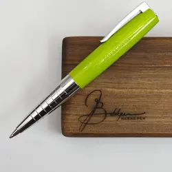 خودکار فابرکاستل لووم لیمویی 149312 Faber Castell Loom Piano Lime Ballpoint Pen - نوشت افزار بابک