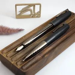 خودکار فابرکاستل لووم گان متال براق 149305 Faber-Castell Loom Gunmetal twist ballpoint pen anthracite matt - نوشت افزار بابک