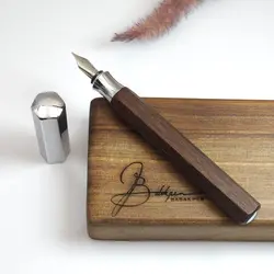 خودنویس فابرکاستل اوندرو چوب بلوط دودی 147580 Faber-Castell Ondoro smoked oak fountain pen - نوشت افزار بابک