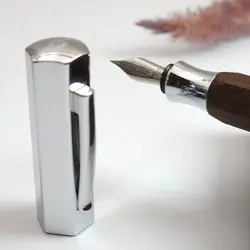 خودنویس فابرکاستل اوندرو چوب بلوط دودی 147580 Faber-Castell Ondoro smoked oak fountain pen - نوشت افزار بابک