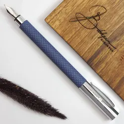 خودنویس فابرکاستل امبیشن آب عمیق 147120 FABER-CASTELL Ambition Fountain Pen OpArt Deep Water - نوشت افزار بابک