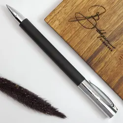 روان نویس فابرکاستل امبیشن رزین مشکی 148110 FABER-CASTELL Ambition Rollerball Pen Black Resin - نوشت افزار بابک