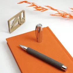 روان نویس فابرکاستل امبیشن اپ ارت مشکی 147056 FABER-CASTELL Ambition Rollerball Pen OpArt Black Sand - نوشت افزار بابک