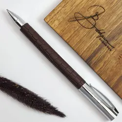 روان نویس فابرکاستل امبیشن کروکودیل سه بعدی 146056 FABER-CASTELL Ambition Rollerball Pen croco - نوشت افزار بابک