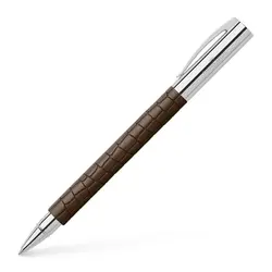 روان نویس فابرکاستل امبیشن کروکودیل سه بعدی 146056 FABER-CASTELL Ambition Rollerball Pen croco - نوشت افزار بابک