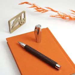 روان نویس فابرکاستل امبیشن کروکودیل سه بعدی 146056 FABER-CASTELL Ambition Rollerball Pen croco - نوشت افزار بابک