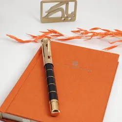 روان نویس گراف فون فابرکاستل رزگلد کلاسیک GRAF VON FABER-CASTELL Rollerball pen Anello Rose Gold - نوشت افزار بابک