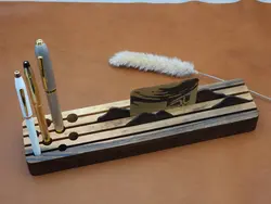 استند جاقلمی و کارتی رومیزی کوهستان Pen stand Mountain desktop - نوشت افزار بابک