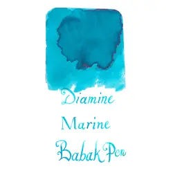 جوهر خودنویس دیامین رنگ دریایی Diamine ink Marine - نوشت افزار بابک