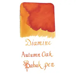 جوهر خودنویس دیامین رنگ بلوط پاییزی Diamine ink Autumn Oak - نوشت افزار بابک
