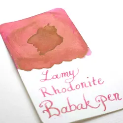 جوهر خودنویس 30 میل کریستالی لامی رودونیت LAMY T53 crystal ink rhodonite 260 - نوشت افزار بابک