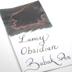 جوهر خودنویس 30 میل کریستالی لامی ابسیدین LAMY T53 crystal ink obsidian 660 - نوشت افزار بابک