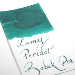 جوهر خودنویس 30 میل کریستالی لامی پریدوت LAMY T53 crystal ink peridot 420 - نوشت افزار بابک