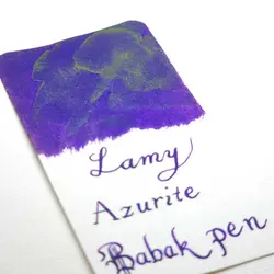 جوهر خودنویس 30 میل کریستالی لامی آزوریت LAMY T53 crystal ink azurite 360 - نوشت افزار بابک