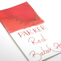 جوهر خودنویس پارکر قرمز Parker red - نوشت افزار بابک