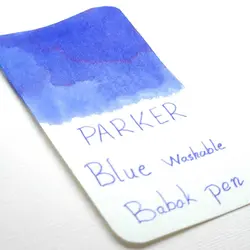 جوهر خودنویس پارکر آبی قابل شست و شو Parker blue washable - نوشت افزار بابک