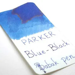 جوهر خودنویس پارکر آبی-مشکی Parker blue-black - نوشت افزار بابک