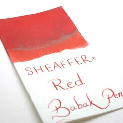 جوهر خودنویس شیفر قرمز SHEAFFER red - نوشت افزار بابک