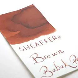 جوهر خودنویس شیفر قهوه ای SHEAFFER brown - نوشت افزار بابک