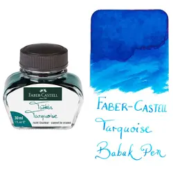 جوهر خودنویس فابرکاستل 30 میل فیروزه ای Faber-Castell TURQUOISE - نوشت افزار بابک