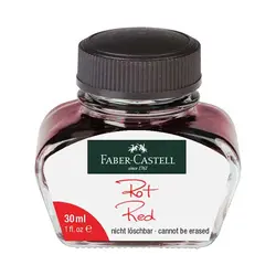 جوهر خودنویس فابرکاستل 30 میل قرمز Faber-Castell RED - نوشت افزار بابک