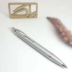خودکار نقره ای مات کروم آی ام پارکر Parker IM ballpoint Pen - نوشت افزار بابک