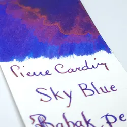 جوهر خودنویس پیرکاردین آبی آسمانی Pierre Cardin Sky Blue - نوشت افزار بابک