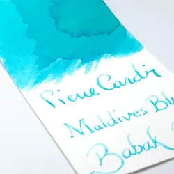 جوهر خودنویس پیرکاردین آبی مالدیو Pierre Cardin Maldive Blue - نوشت افزار بابک