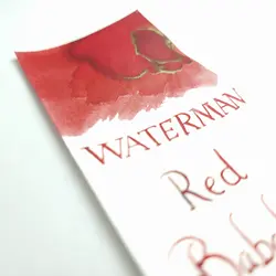 جوهر خودنویس واترمن قرمز waterman Red - نوشت افزار بابک