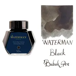 جوهر خودنویس واترمن سیاه waterman Black - نوشت افزار بابک